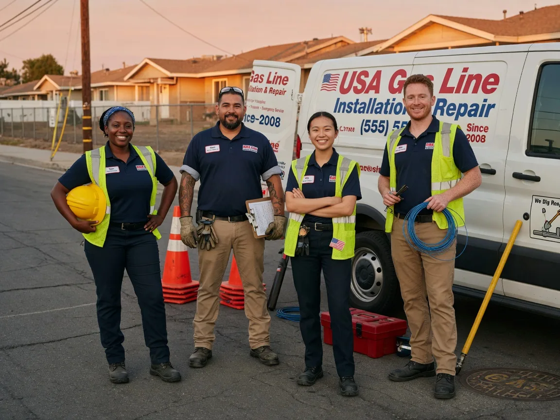 Gas Line Installation company in Horse Shoe, NC